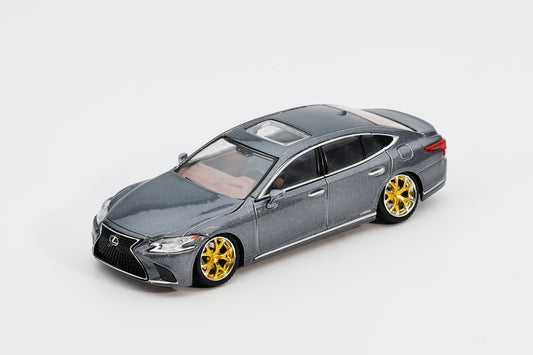 GCD x Enchery - Lexus LS500 - Grey - 1:64 Scale Model - Torque Tribe