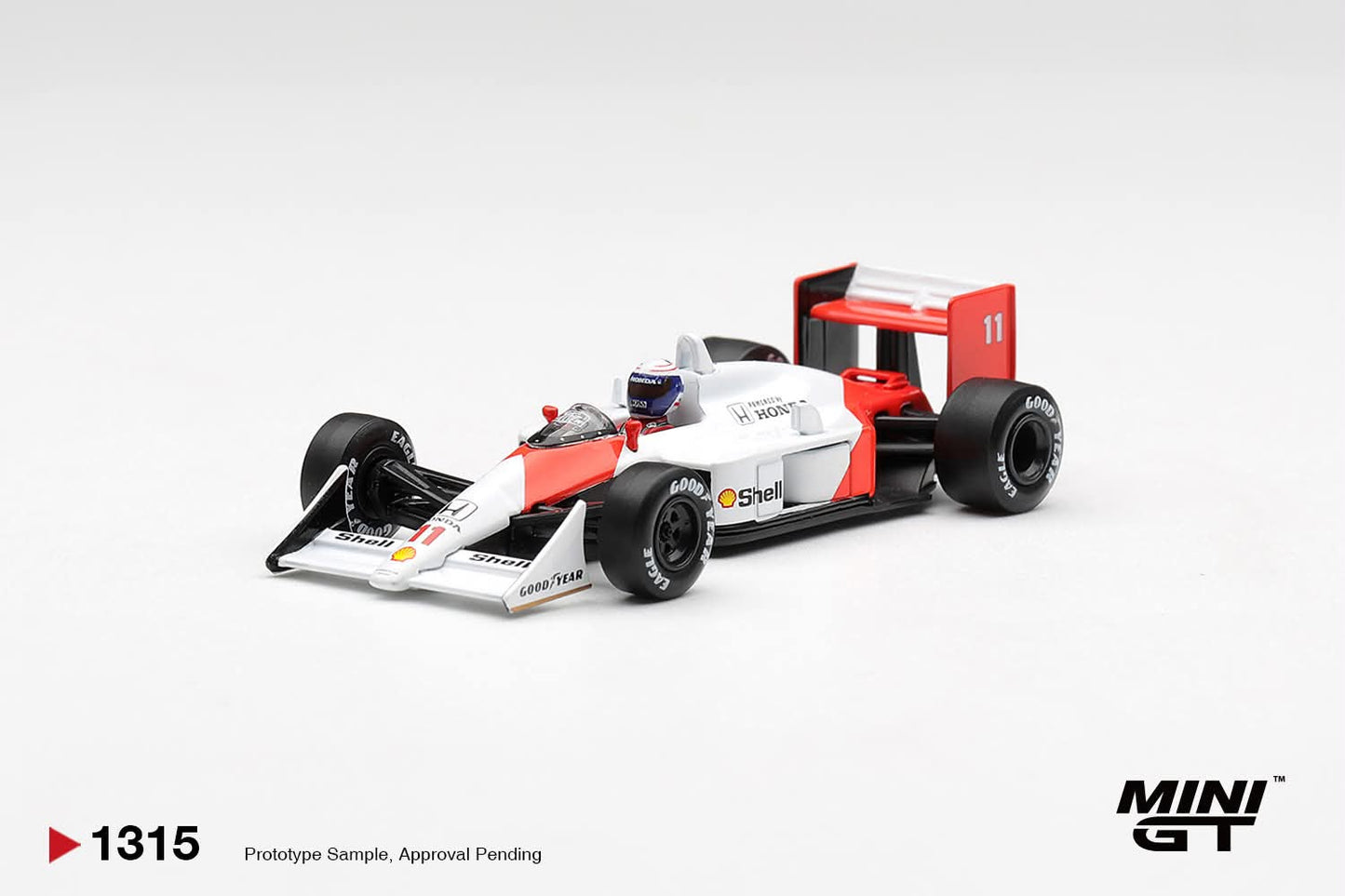 Mini GT - Mclaren MP4/4 Alain Prost 1989 F1 Championship - Box - PRE ORDER