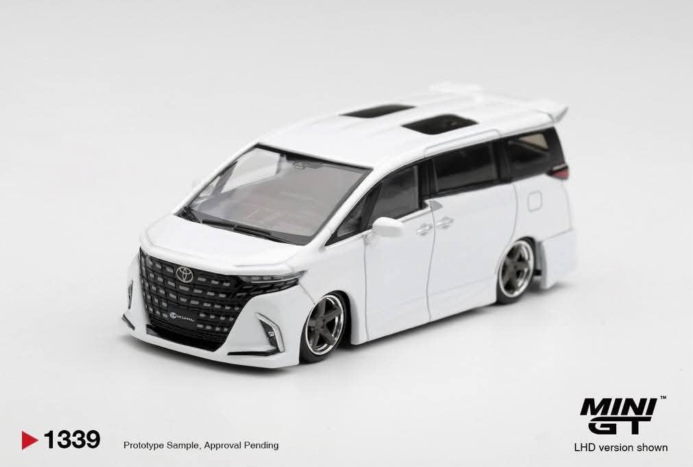 Mini GT - Toyota Alphard KUHL 40 - White - BOX - PRE ORDER