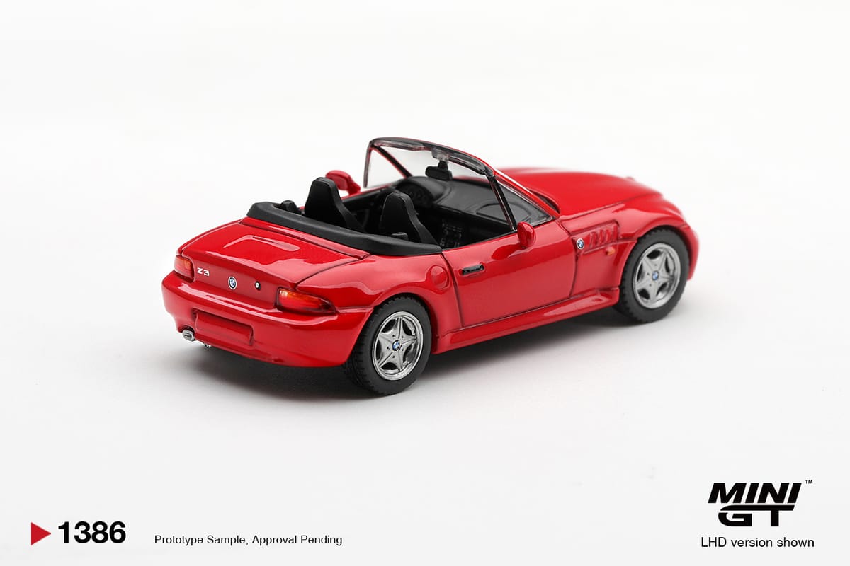 Mini GT BMW Z3 Hellrot 1:64 - view 3