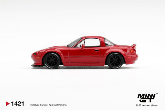 Mini GT Mazda MX-5 NA Pandem Classic Red 1:64 - view 2