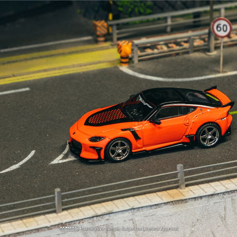 Tarmac Works Nissan VeilSide FFZ400 Fairlady Z Orange 1:64 - view 4