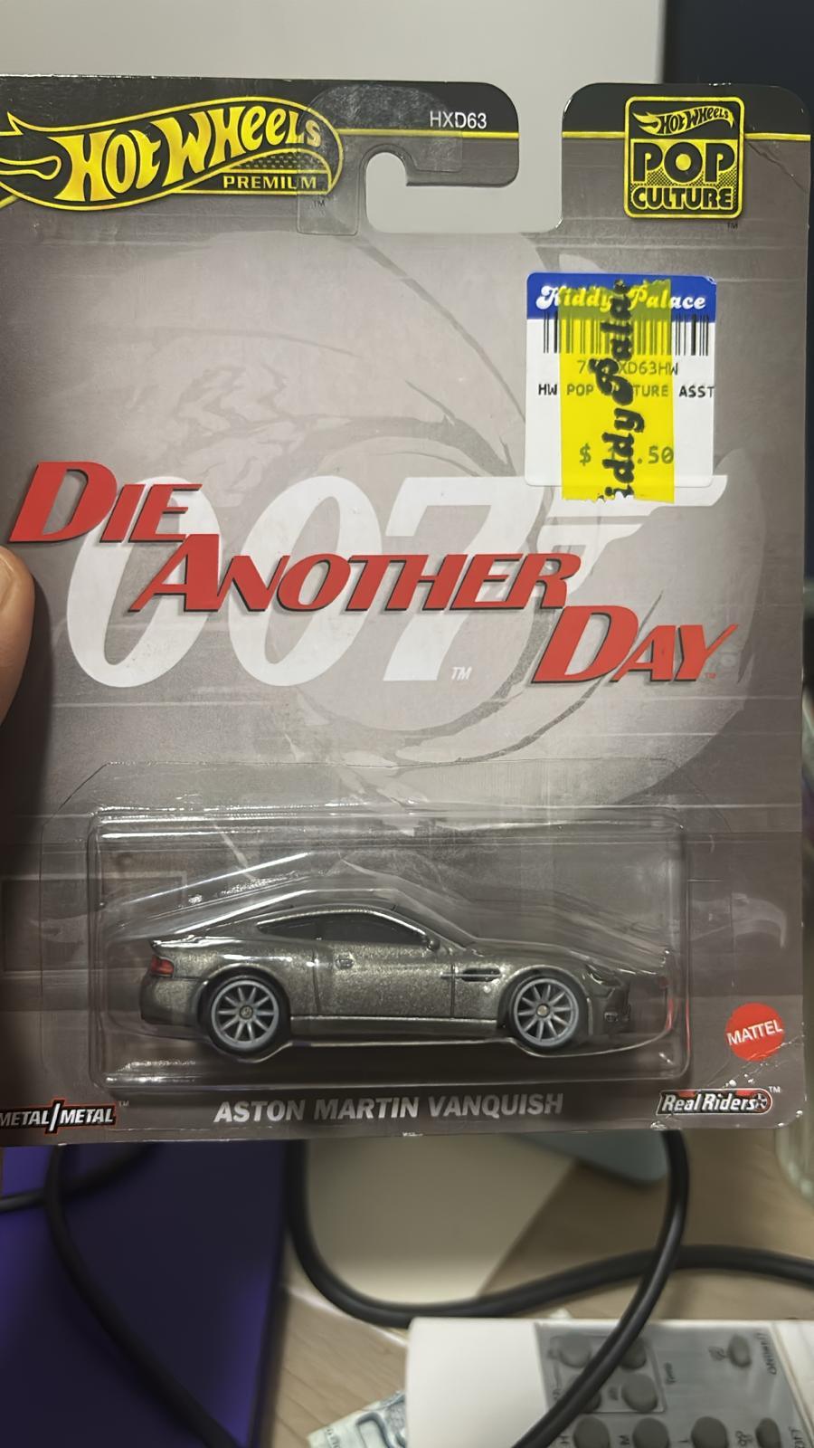 Aston Martin Vanquish - HotWheels Pop Culture (HX36D) - Die-Cast Cars - Buy Hot Wheels Cars Online India