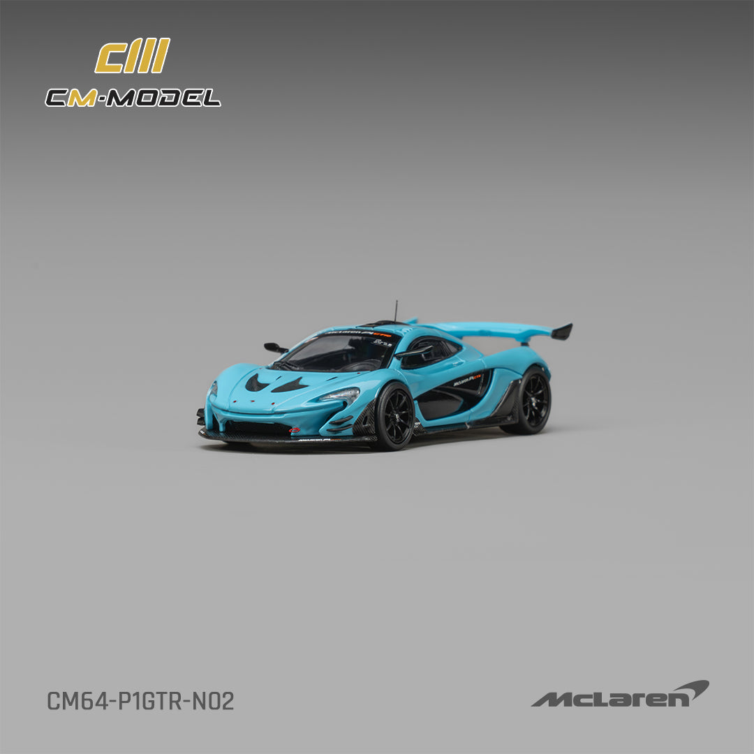 CM Model McLaren P1 GTR Iridium Blue 1:64 - view 6