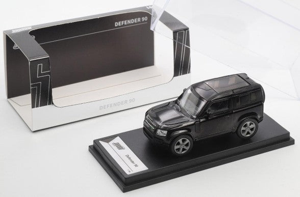 Shadow by GCD - Defender 90 - Black - 1:64 Scale Diecast Model