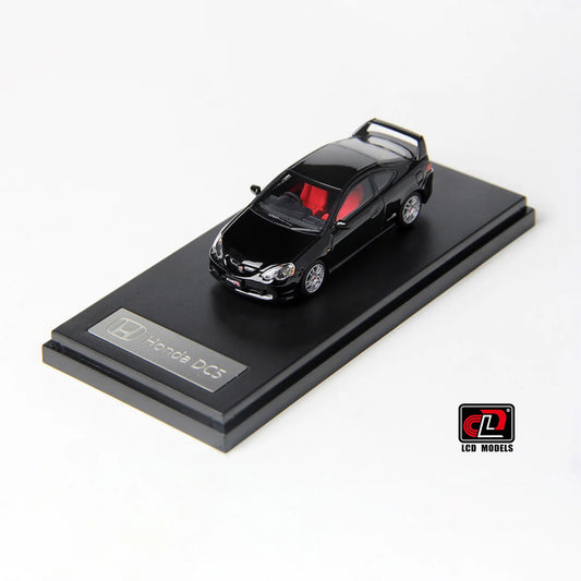 LCD Models - Honda Integra Type R (DC5) - Black - 1:64 Scale - Torque Tribe