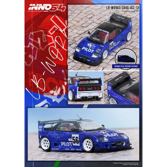 INNO64 Mazda AZ-1 Liberty Walk LB40 Pilot 1:64 - view 2