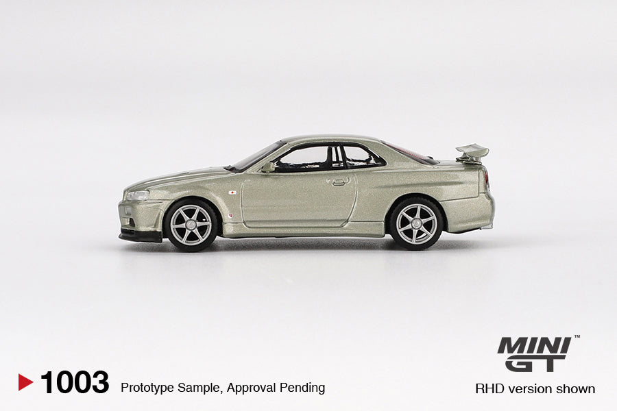 Mini GT - NISSAN SKYLINE GTR R34 VSPEC II NÜR MILLENIUM JAD - Blister Pack - Torque Tribe