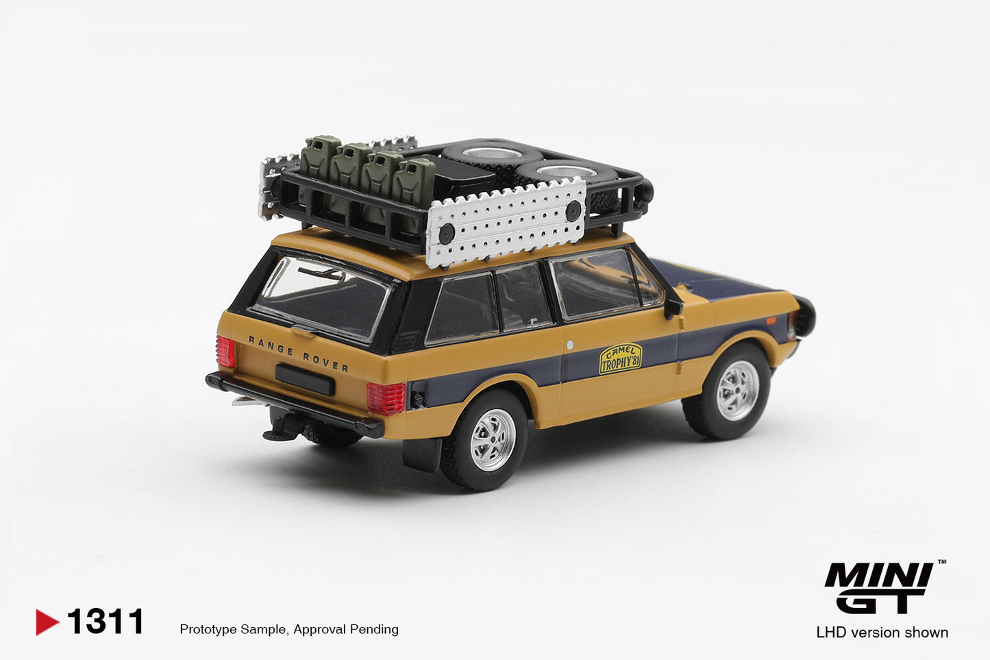 Mini GT - Range Rover 1981 Camel Trophy Sumatra N Sudmann & F Hofmann - BOX - PRE ORDER - Torque Tribe