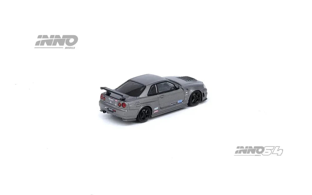 Inno64 - Nissan Skyline GT-R (R34) Omori Factory "Clubman Race Spec" - 1:64 Diecast Scale Model