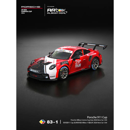 Almost Real - Porsche ARbox Carrera Cup Asia 2026 Hero Car - 1:64 Scale Model - PRE ORDER - Torque Tribe