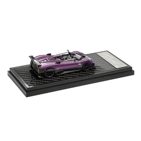 LCD Models - Pagani Zonda HP - Carbon Purple - 1:64 Scale - Torque Tribe