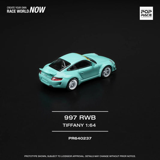 Pop Race - 997 RWB TIFFANY - 1:64 - Diecast Model - Torque Tribe