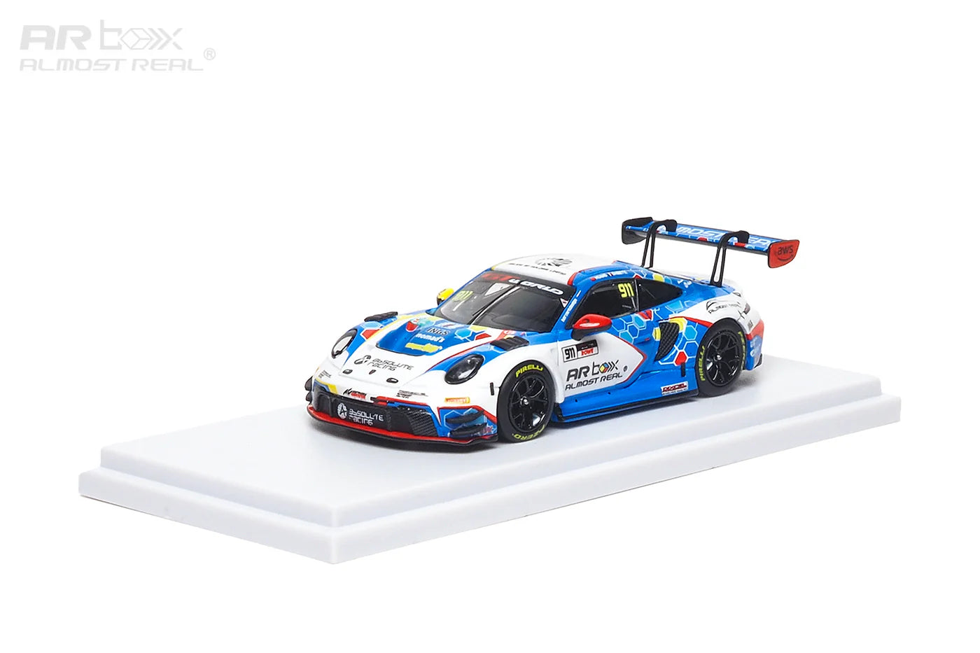 Almost Real - Porsche 911 GT3 R 2026 GT World Challenge Asia Sepang #911 Presentation Car - Pre Order
