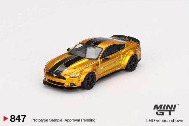 Mini GT - 2017 Ford Mustang LB-Works LB - Imported