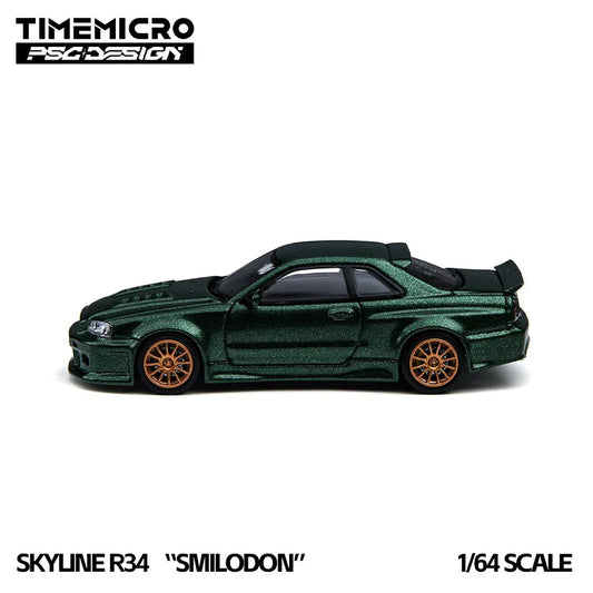 Time Micro R34 Smilodon 1:64 Dark Green - view 2