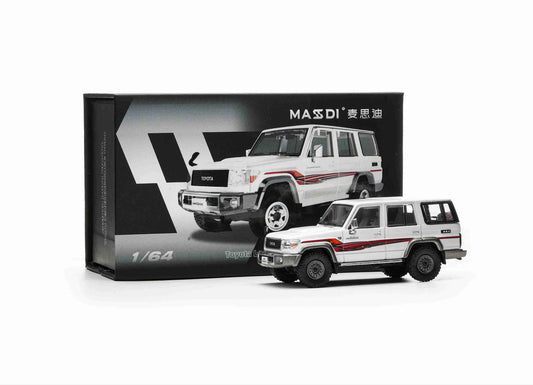 1994 Toyota Land Cruiser LC76 - White - Massdi - Torque Tribe