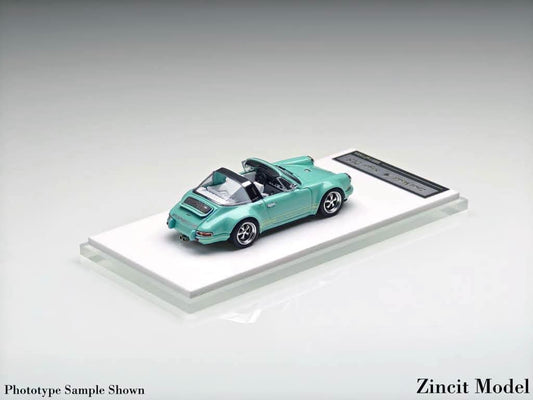 Zincit Model - Classic Singer Targa - Tiffany Blue - 1:64 Scale Model - PRE ORDER - Torque Tribe