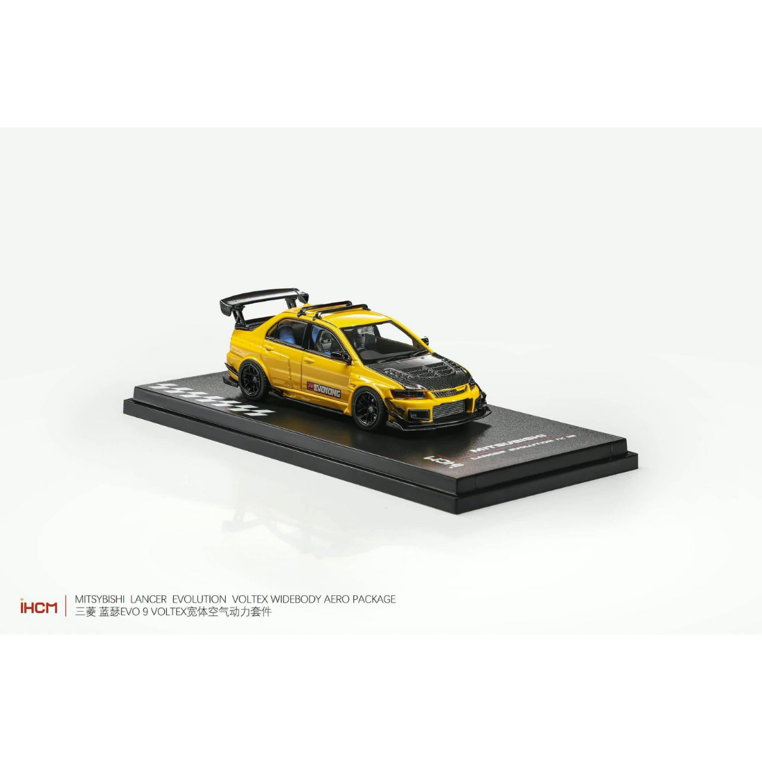 iHCM64 Mitsubishi Lancer Evolution IX Yellow 1:64 - view 3