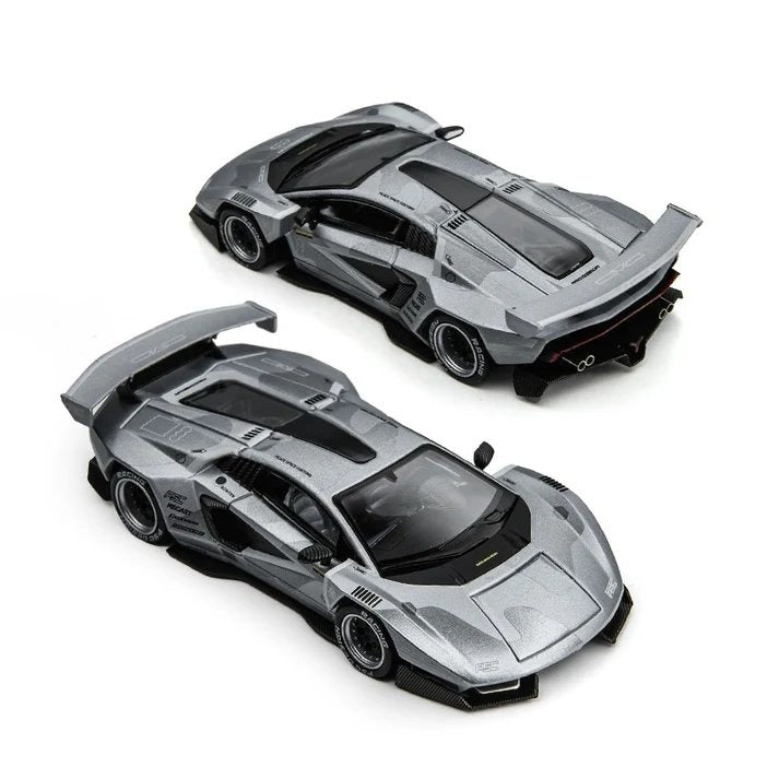 Time Micro Countach V Fighter Jet Gray 1:64 - view 3