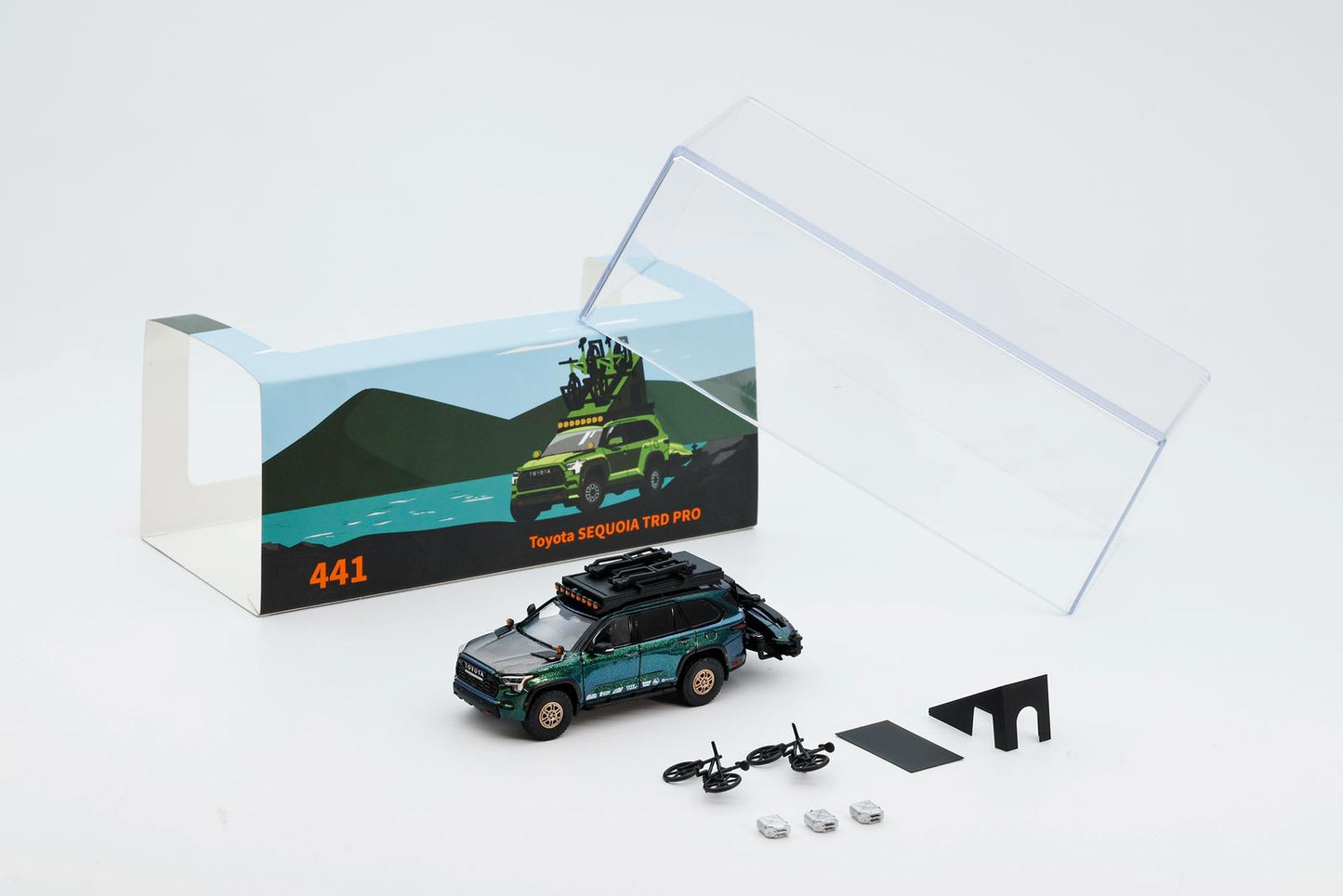 GCD - Toyota Sequoia TRD PRO with Accessories - Green - PRE ORDER