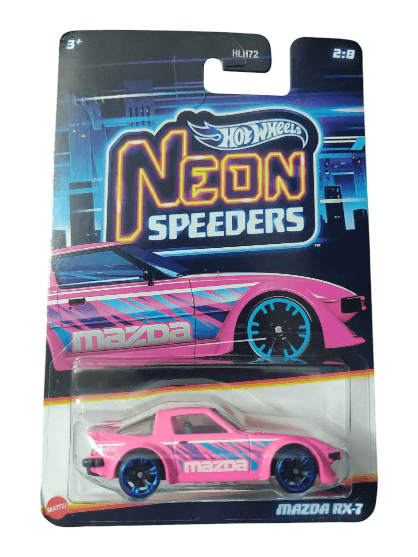 Mazda Rx-7 - HW Neon Speeders - Die-Cast Cars - Buy Hot Wheels Cars Online India