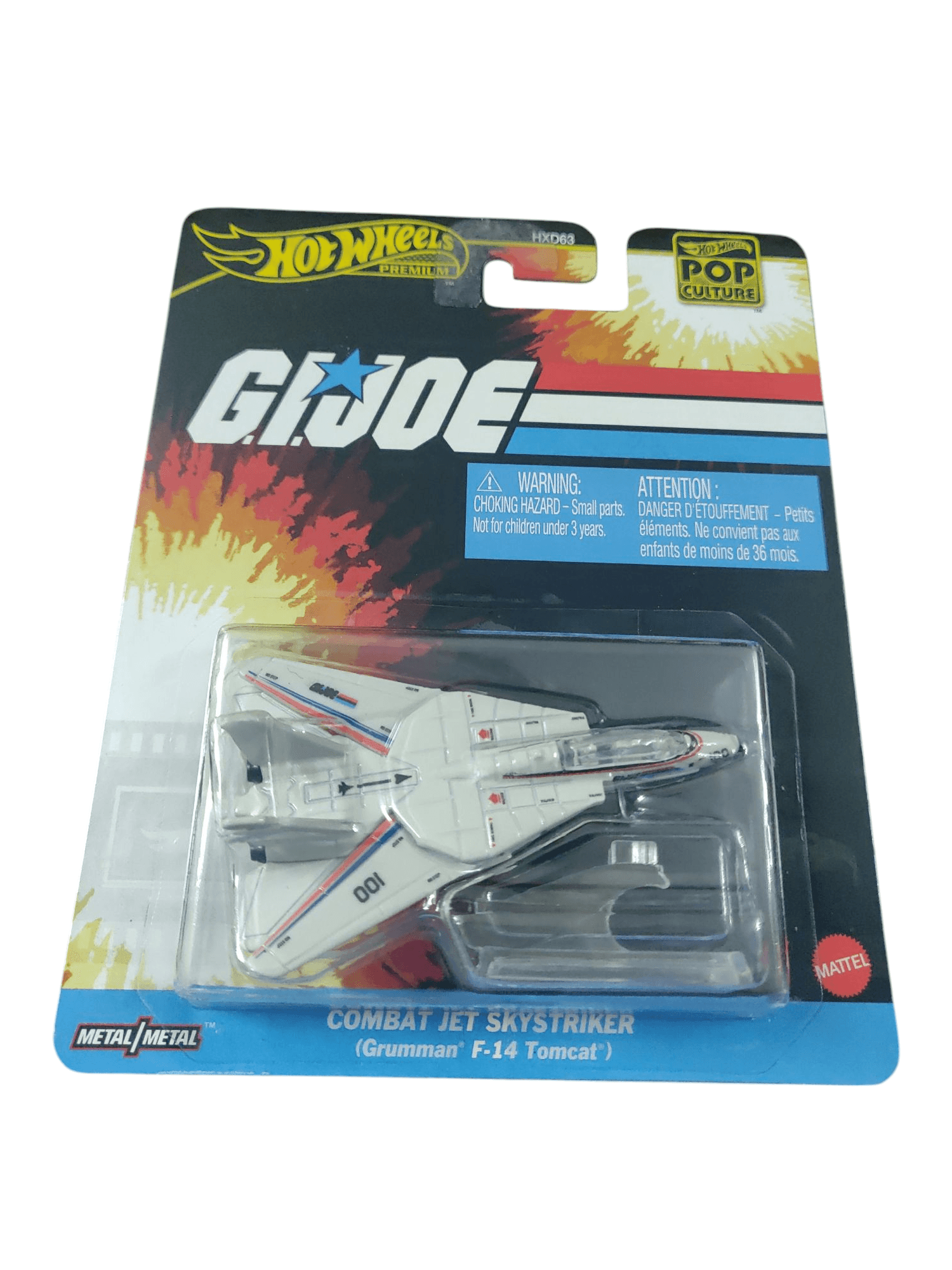 2025 Hot Wheels Premium Pop Culture G.I.JOE Combat Jet Sky - Foto 4