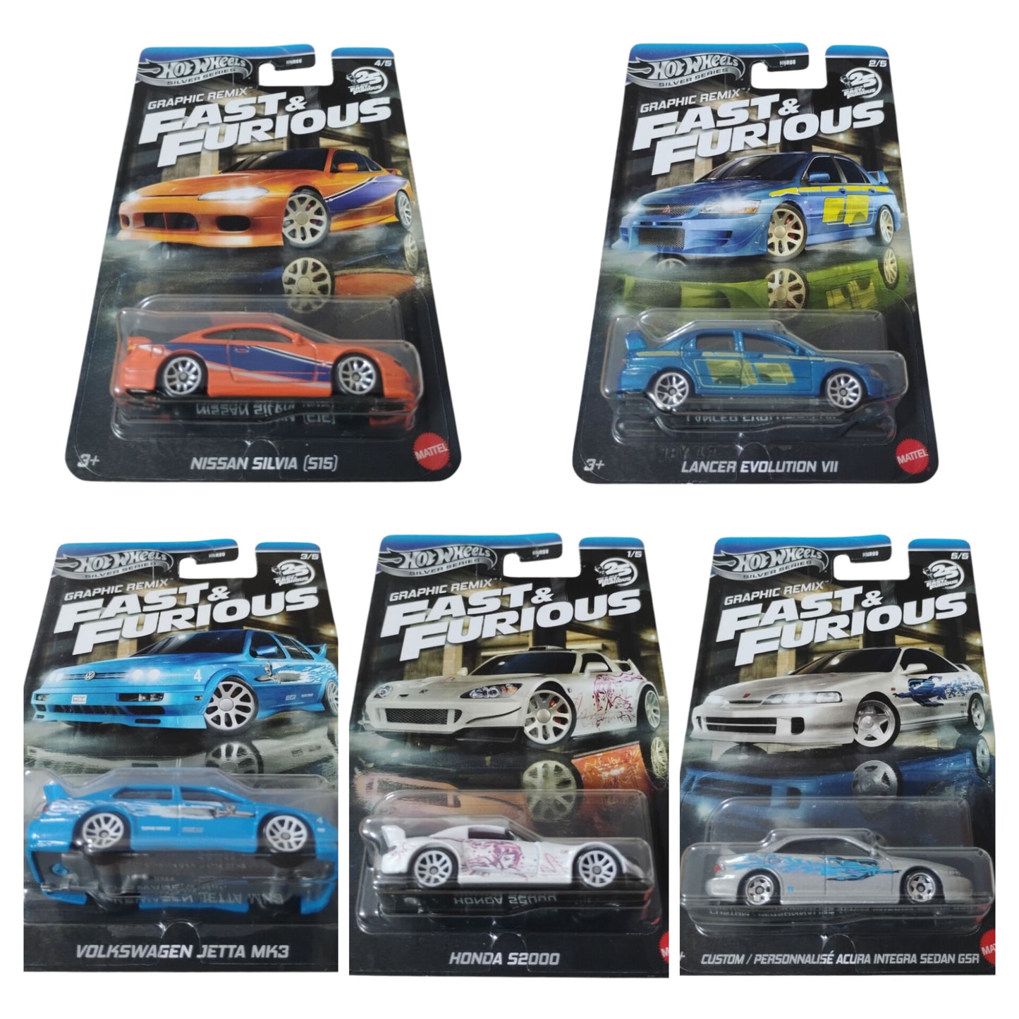 Fast & Furious Graphic Remix Set (Imported)