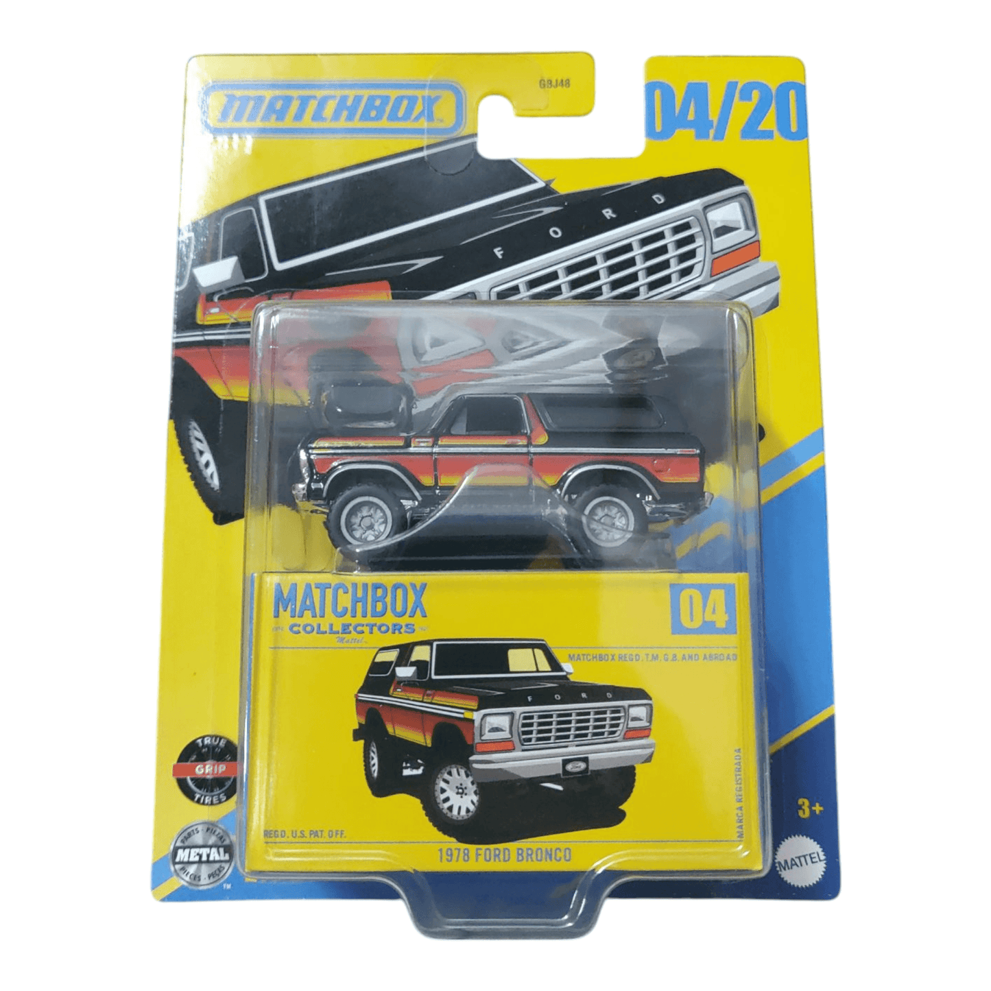 Matchbox Collectors - 1978 Ford Bronco - Imported - Die-Cast Cars - Buy Hot Wheels Cars Online India