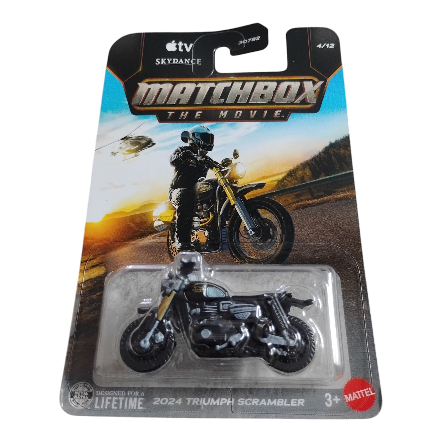 Matchbox - 2024 Triumph Scrambler - 1:64 Scale Model