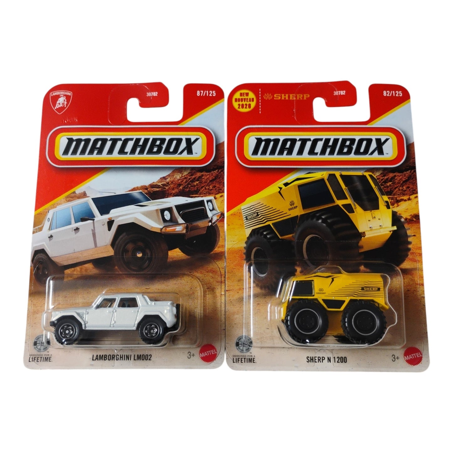 Matchbox - Lamborghini LM002 & Sherp N 1200 - 1:64 Scale Models - Torque Tribe