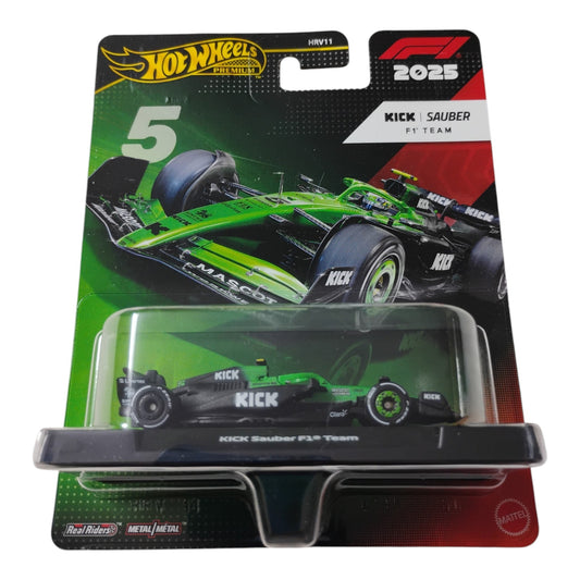 Hot Wheels - 5 Kick Sauber & 1 Red Bull - F1 Premiums - Torque Tribe