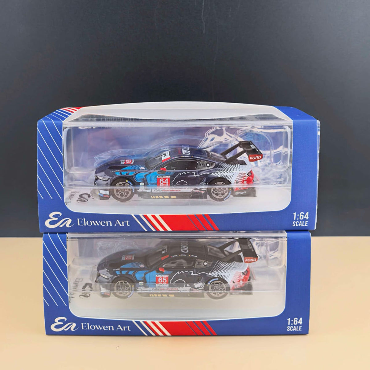 Elowen Art - Ford Mustang GT #65 - 1:64 Scale Model - PRE ORDER