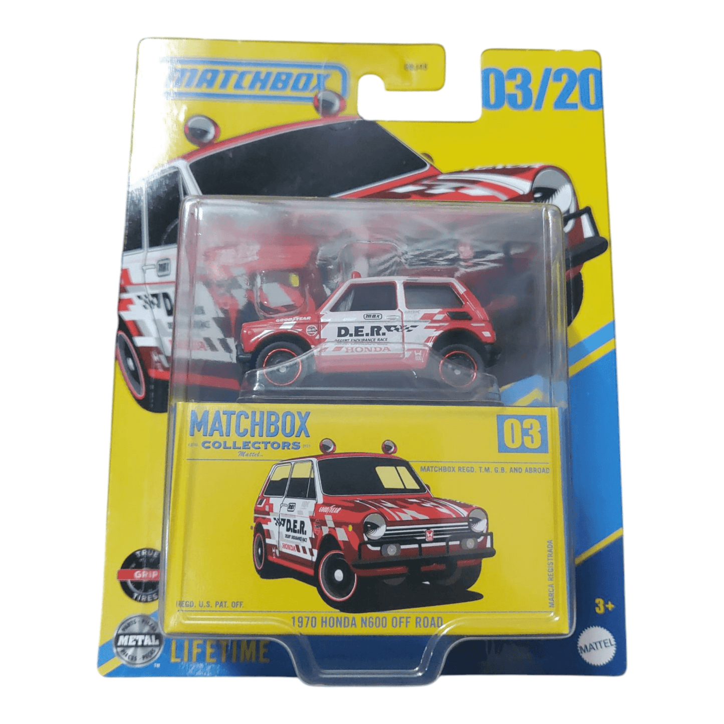 Matchbox Collectors - 1970 Honda N600 Off Road - Imported - Die-Cast Cars - Buy Hot Wheels Cars Online India