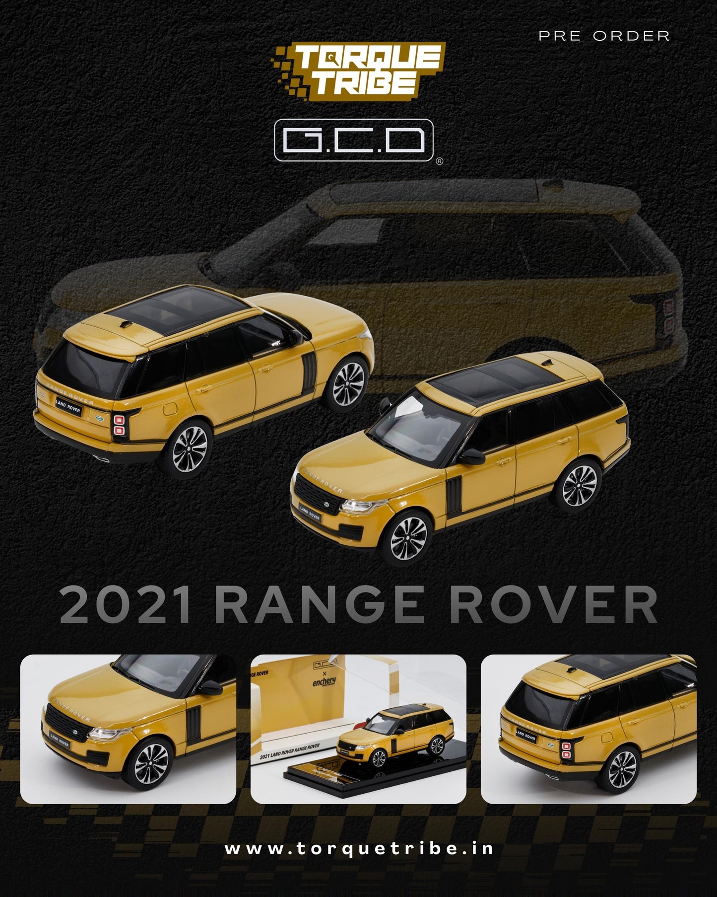 2021 Range Rover Gold- GCD - PO - Import - Torque Tribe