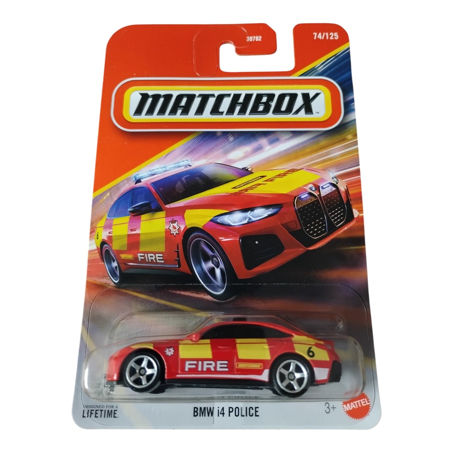 Matchbox - BMW i4 Police - 1:64 Scale Model