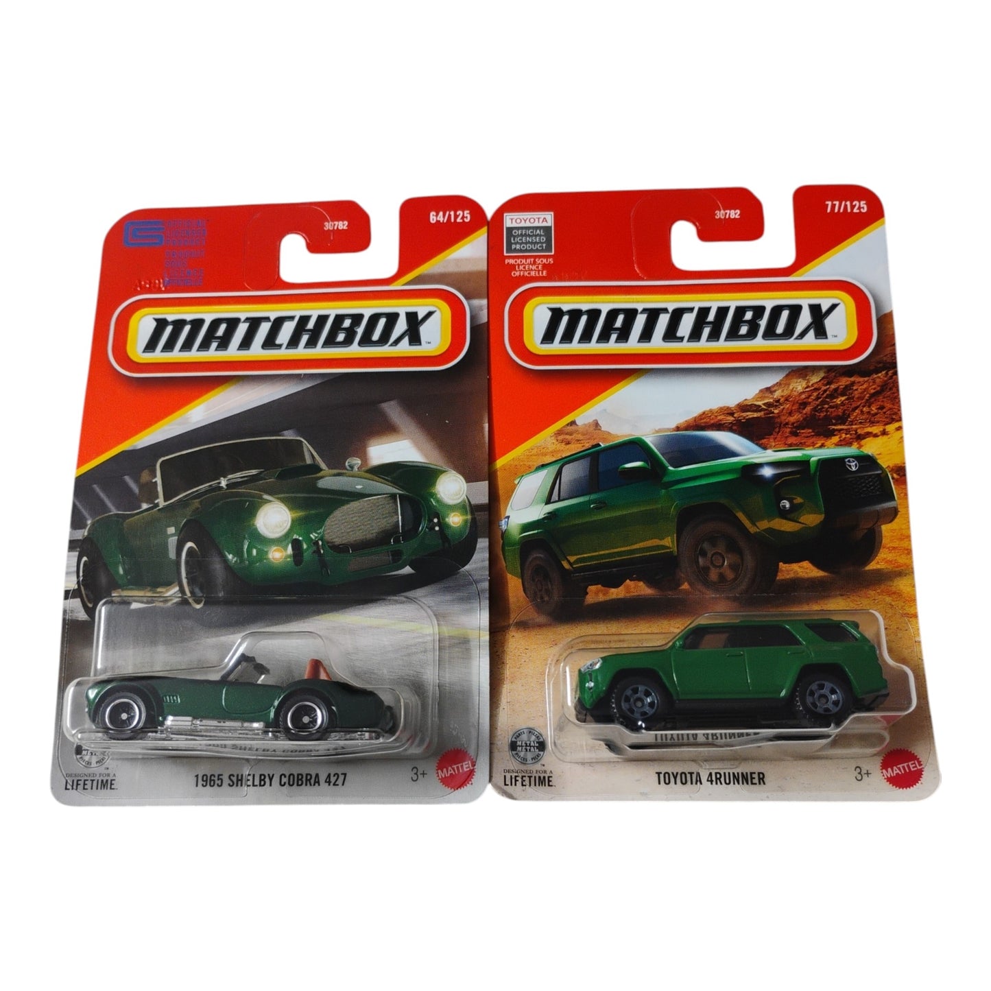 Matchbox - 1965 Shelby Cobra 427 & Toyota 4Runner - 1:64 Scale Models - Torque Tribe