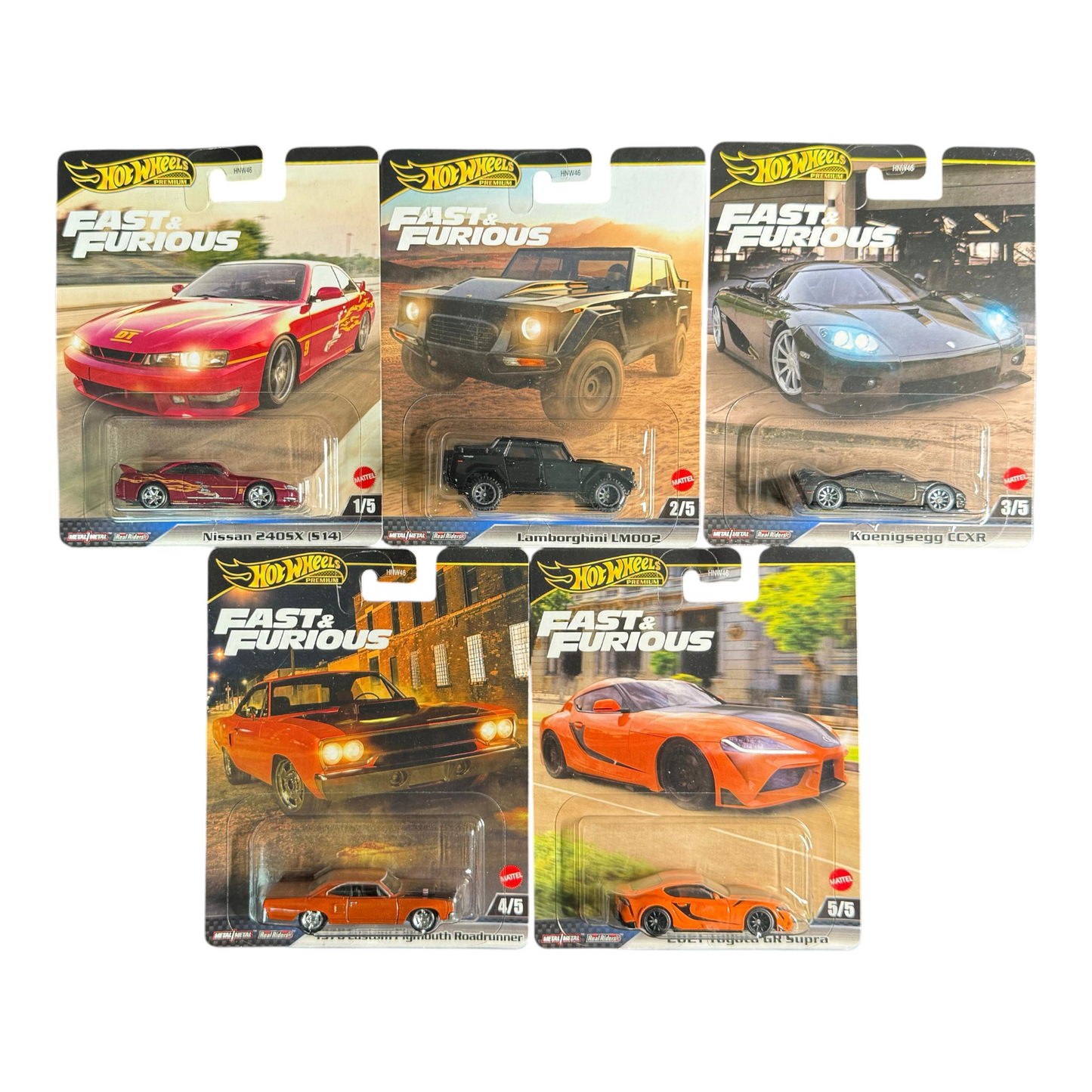 Fast&Furious Set mix - HW Premium