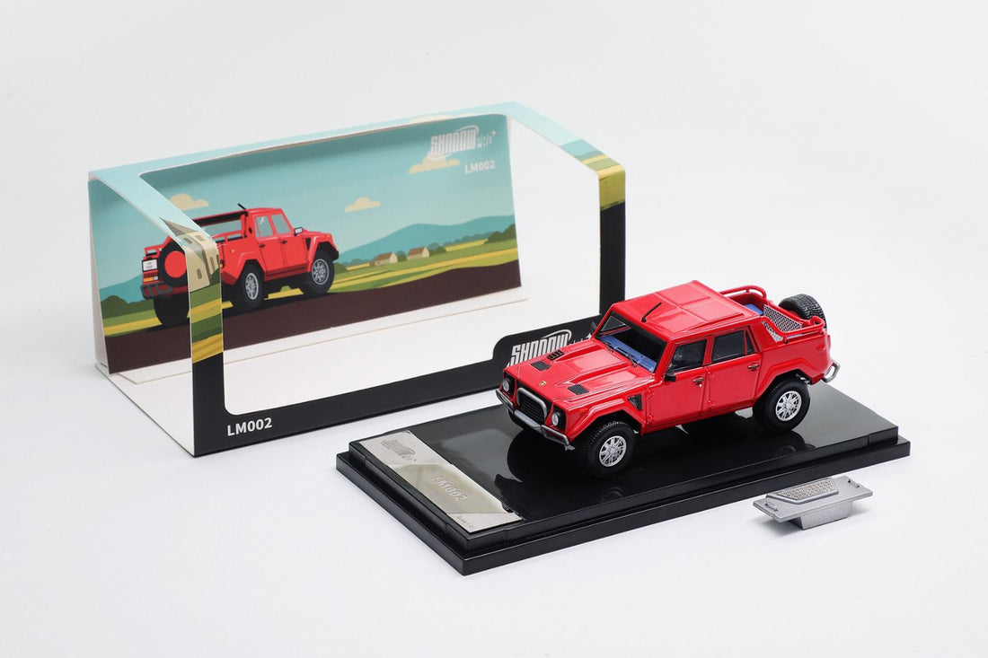 Shadow Pro by GCD Lamborghini LM002 in red, 1:64 diecast model