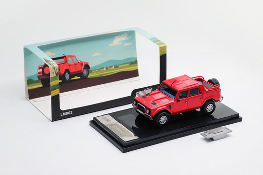 Shadow Pro by GCD Lamborghini LM002 in red, 1:64 diecast model