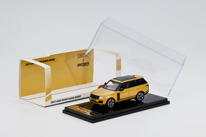 GCD x Enchery - 2021 Range Rover - Yellow - 1:64 Scale Model