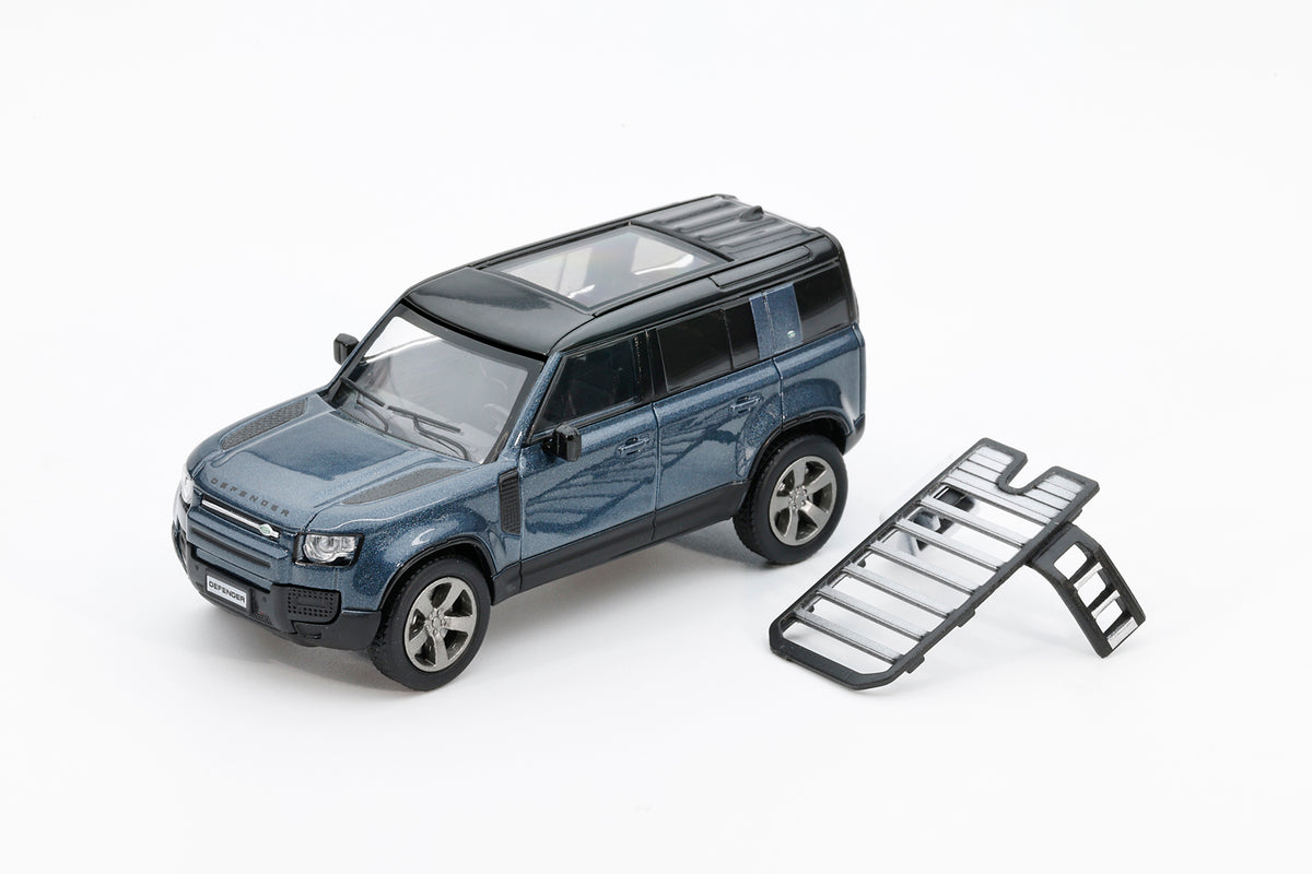GCD x Enchery - Land Rover Defender 110 - Blue - 1:64 Scale Model - Torque Tribe