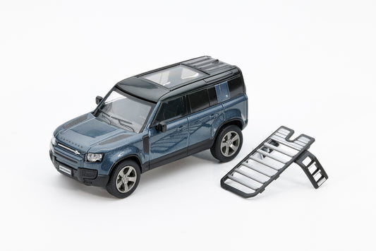 GCD x Enchery - Land Rover Defender 110 - Blue - 1:64 Scale Model - Torque Tribe