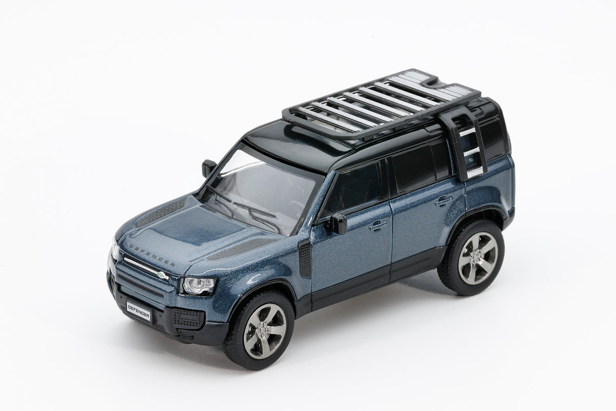 GCD x Enchery - Land Rover Defender 110 - Blue - 1:64 Scale Model - Torque Tribe