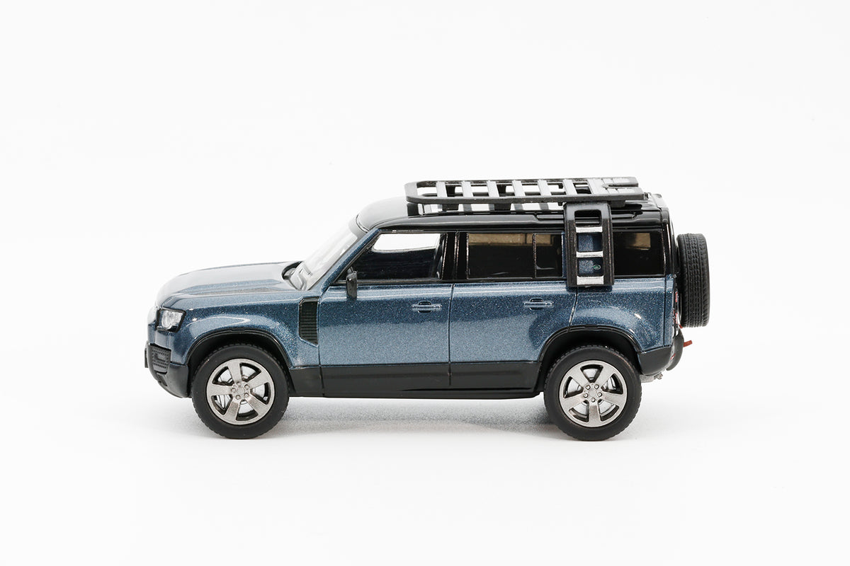 GCD x Enchery - Land Rover Defender 110 - Blue - 1:64 Scale Model - Torque Tribe