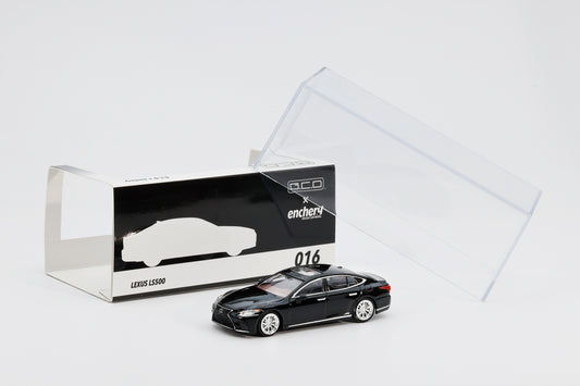 GCD x Enchery - Lexus LS500 - Black - 1:64 Scale Model - Torque Tribe