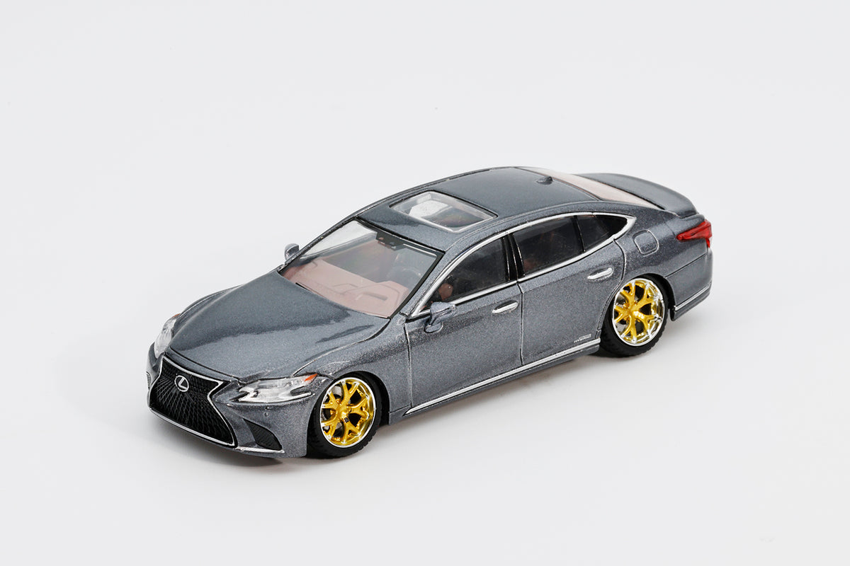GCD x Enchery - Lexus LS500 - Grey - 1:64 Scale Model