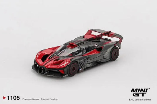 Mini GT - Buggati Bolide Presentation Red - BOX version - PRE ORDER - Torque Tribe