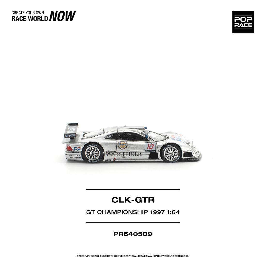 Pop Race Mercedes-Benz AMG CLK GTR FIA GT 1997 1:64 - view 5