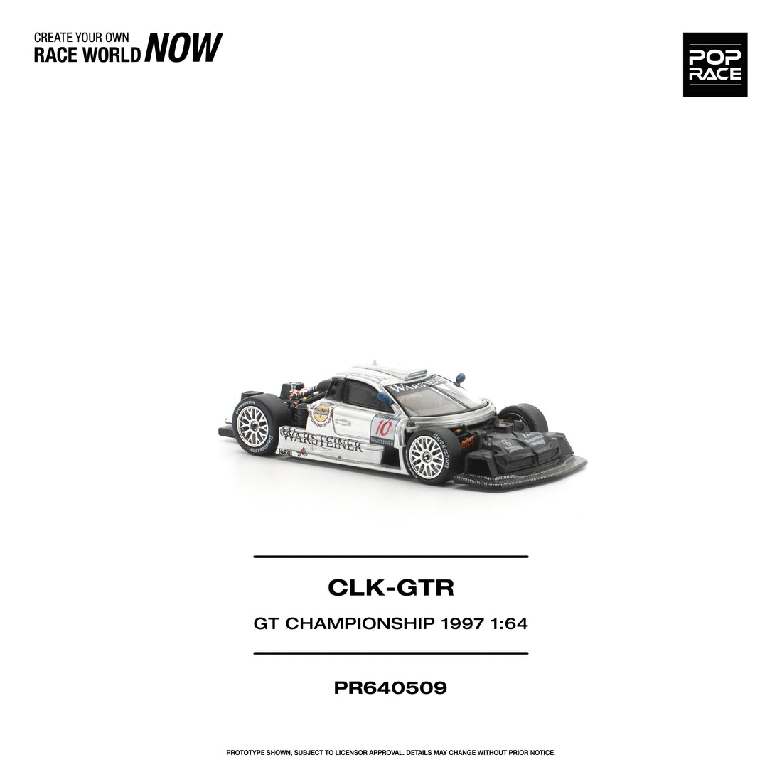 Pop Race Mercedes-Benz AMG CLK GTR FIA GT 1997 1:64 - view 6